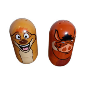 Timon & Pumbaa Wobble Figures – Lion King Collectible Toys